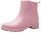 Dasfsagh Stivali Da Acqua Donna Alte Stivali Da Pioggia Medie Molto Comodi Scarpe Gomma Nuovi stili per le donne Stivali Alti Stivali da Acqua Donna Economici, rosa, 40 EU