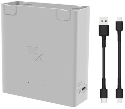Avatar 2 Akku-Ladegerät, Zweiwege Ladestation für DJI Avatar 2 Ladegerät-Manager mit Ladekabel für 2 Batteries Fast Charger Hub (ohne Akku)