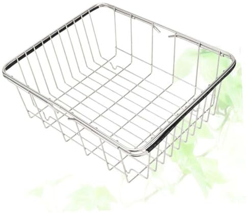 Alipis Cesta Escurridor Fregadero Rejilla Drenaje Acero Inoxidable Anticorrosivo Platos