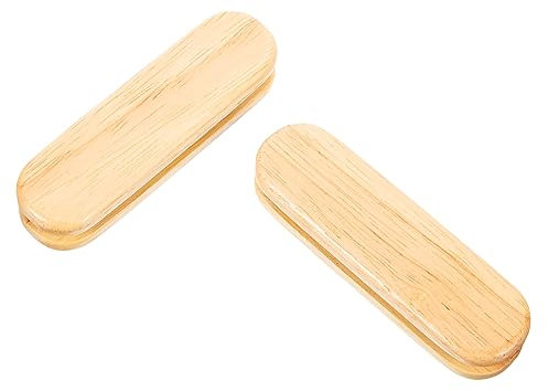 FELTECHELECTR 2stücke Hitzebeständige Topfgriff-abdeckungen Pfannengriffhüllen Aus Gummiholzmaterial Für Bratpfannen Und Töpfe Zum Schutz Vor Verbrennungen Beim Herausnehmen Vom Herd