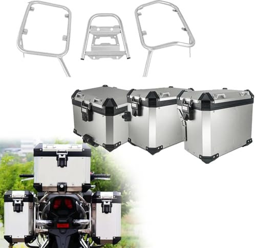 OOELAZ Motorrad 40L/45L Topcase Heckboxhalterung 32L Satteltaschen Satteltaschen Gepäckträger Für CB400X CB400 CB 400 X 400CB 2021