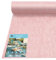 aboveBED 25m x 30cm Vlies Tischläufer, Tischläufer Rosa Tischdeko Tischband für Kommunion, Hochzeiten, Einschulung, Taufe, Geburtstage, Jugendweihe und Party