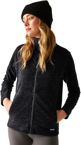 Regatta Womens Mayse Full Zip Fleece Soft Touch Warm Top Outdoor Winter Layer