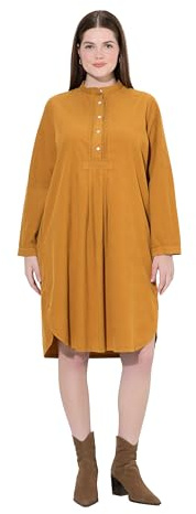 Ulla Popken Damen Midikleid