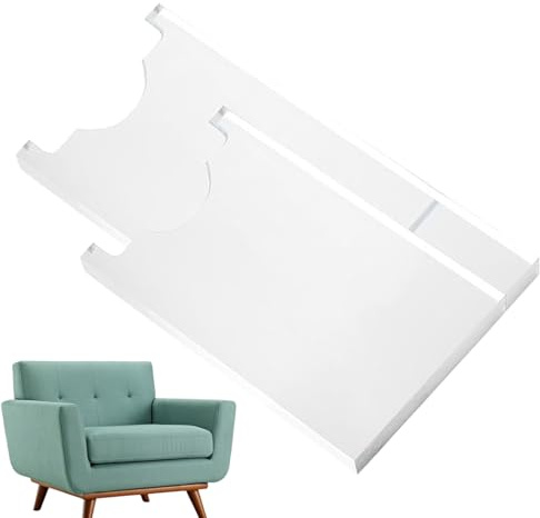 Wandabstandshalter Für Sofa | 2 Stücke Transparente Möbelpolster Kopfstützenstopper | Sichtbare Abstandhalter Aus Acryl Für Mieter Eigentümer Interior Designer | Wohnzimmer Schlafzimmer Büro
