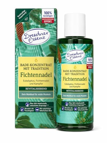 Dresdner Essenz Badekonzentrat Fichtennadel mit Eukalyptus & Kampfer, 125ml