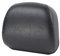 HDBUBALUS Motorrad schwarz Beifahrer Sissy Bar Rückenlehnenpolster Polster für Harley Sportster XL883 1200 48 04-16 15 14