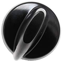 Merloni Hob Control Knob, Genuine Part for Whirlpool AKM 250/IX, AKM 250/NB, AKM260IX0, Round, 0.01 kg