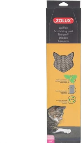 Zolux - Rascador de cartón con Catnip para Gatos, 44,5 cm