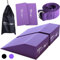 HarderWill 5 in 1 Yoga Schaumstoff Keilblöcke (Paar), Wadenhebeblock, Yoga-Knieschoner-Set, Wadendehner, Yoga-Handgelenkstütze, Balance, Liegestütze, Fitness, Pilates, Fersendehner, Kniebeugenkeil mit