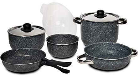 Aluminium Kochtopf-Set 9tlg.