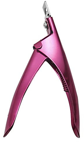 iZhuoKe Coupe-Ongles en Acier Inoxydable,Coupe Ongle Gel,Coupe Faux Ongle,Coupe Capsule pour les Ongles Acryliques,Ongles Artificiels, Ongles en Gel