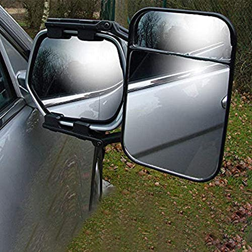 Riloer Car Tow Specchietto retrovisore con doppio braccio lungo per roulotte