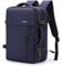 HOMIEE Handgepäck Reiserucksack, Supergroß Laptop Rucksack Erweiterbar Diebstahlsicher Wasserabweisend Daypack Flug Genehmigt Backpack Kabinenrucksack Bordgepäck Rucksack (Blau, 40L)