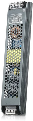 Neoglint 24 V 400 W Transformator, 24 V AC 220 V auf DC 24 V 16,7 A Netzteil, 24 V LED-Netzteil, ultradünner Transformator, LED-Treiber, 24 V LED-Transformator für Lichtstreifen und LED-Leuchtmittel