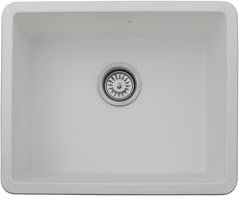 Granitspüle Küchenspüle Tengri Granit Einbauspüle Spülbecken Spüle Granit Weiß 40x50cm