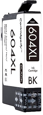 Cartridgeify 604XL Druckerpatronen Kompatibel mit Epson 604 XL (Schwarz), für Expression Home XP-2200 XP-2205 XP-3200 XP-3205 XP-4200 XP-4205, Workforce WF-2910DWF WF-2930DWF WF-2935DWF WF-2950DWF