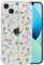 RALEAVO Clear Floral Case Compatible with iPhone 14 (6.1”), Shockproof Silicone Transparent Case Cover with Cute Flower Protective Bumper Case for iPhone 14-Clear