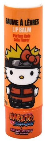 Naruto Lipgloss Kinder Offiziell lizenziert - Lippenbalsam - Colageschmack 5 g - Vegan - Lippenbalsam für Kinder - Dermatologisch getestet