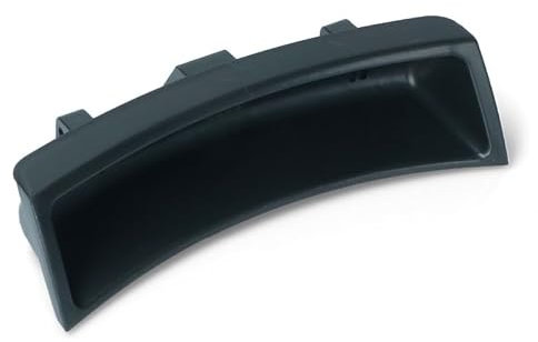 BSSTORE Griff Bullauge schwarz Waschmaschine kompatibel mit verschiedenen Marken und Modellen Äquivalent 41041276