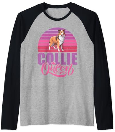 Collie Queen Collie Raglan