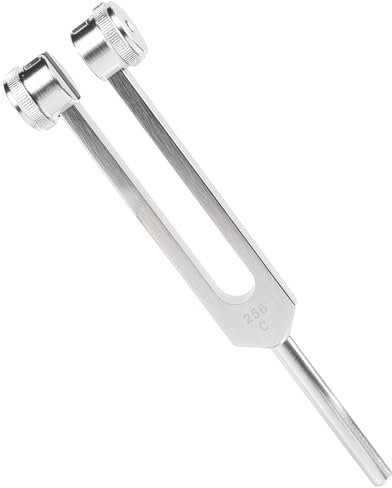 256HZ Stimmgabel, Aluminiumlegierung, Medizinische Stimmgabel Hörfrequenzinstrument Werkzeug für Klangheilung Vibration