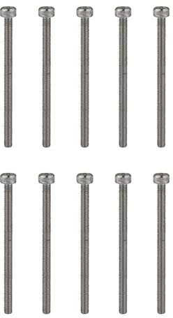 Vis M3, 10 Pièces Boulons M3 M3 X 45MM en Acier Inoxydable à Tête Creuse Hexagonale Boulon à Vis M3 Kit de Vis M3 Assortiment de Vis pour Imprimante 3D