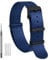 WOCCI 22mm Militär Nylon Uhrenarmband, Einteiliges Nylon Armband für Damen und Herren, Schwarze Schnalle (Blau)