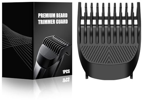 Amorka Trimmer Guards for MANSCAPED THE BEARD HEDGER, 20 Different Length-setting (0.5mm to 10mm max.) Comb Attachment Cutting Guide Compatible with Manscaped Beard Trimmer Guards