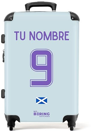 NoBoringSuitcases© Reisekoffer Personalisiert, Koffer Groß, TSA Schloss,