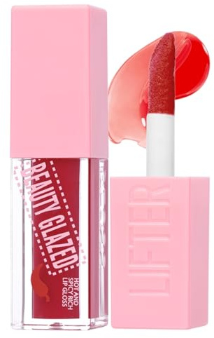Hot And Spicy Rich Lip Gloss - Lasting Plump Moisturising & Nourishing Liquid Lipstick, Non-Sticky Lip Glaze Glossy Finish Makeup for Women (Color, # 04) | Non Stick Lip Glaze Glossy Finish Make-up für Frauen (Farbe, # 04)