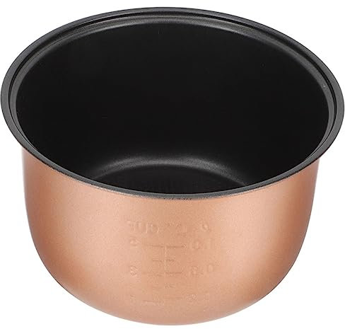 Cabilock Olla Arrocera Antiadherente de Recipiente para Cocción Accesorio de Cocina Práctico para Cocinar Arroz y Hornear Pasteles