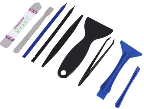Orolotay Professional Safe Opening Pry Tool Repair Kit with Non-Abrasive Anti-Static Tweezers, Plastic Pry bar, Etc (Pry Opening Kit Set1)