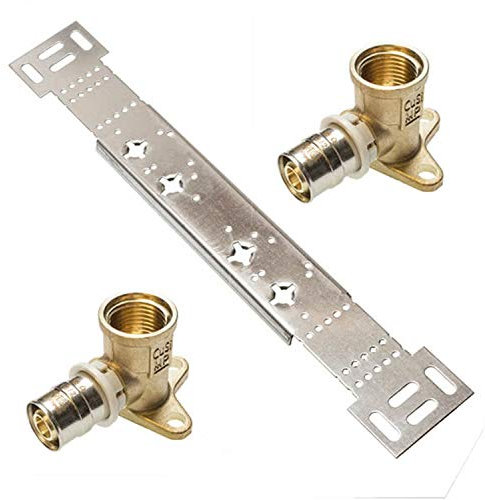 Alu-Verbundrohr Pressfitting bleifrei SANHA Montageeinheit 16 mm x 1/2