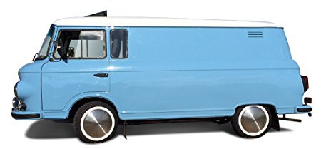 Universell passendes Radzierblendenset (2 Stück) 13 Zoll - Moon Caps für PKW, Oldtimer (aus verchromten Metall)~