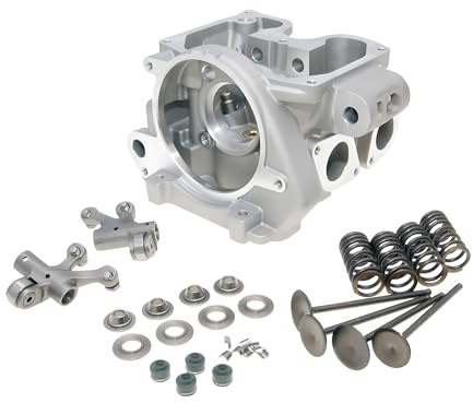 Zylinderkopf Naraku 22/25, 66mm für Yamaha X-Max, YZF, WR 125 | OEM NK600.77, für Naraku Big Bore Zylinder NK600.76 kompatibel mit Fantic Motor Caballero Casa Motard 125 2015-2017