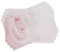 ABAKUHAUS Rose Platzmatten, Close up Rosa blühen, Waschbare Stoff Esszimmer Küche Tischdekorations Digitaldruck, Blassrosa
