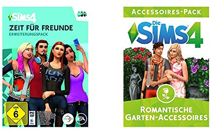 Die Sims 4 - Zeit f√ºr Freunde DLC [PC Code - Origin] & THE SIMS 4 - Romantic Garden Stuff Edition DLC | PC Download ‚Äì Origin Code