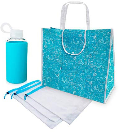 FRESHCO Satz von 6 Kaffeetassen Bormioli (12 pcs) - Umweltfreundlich, wiederverwendbar, bequem - Weiß - Glas - Modernes Kaffeetassen-Set mit Zubehör