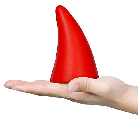 iSpchen Auto Teufelshörner Dach Dekoration Ornamente Aufkleber 3D Nette Hörner Dekoration Aufkleber Auto Styling Devil Horn Sticker für Auto Motorrad Helm Teufelshorn Deko Zubehör