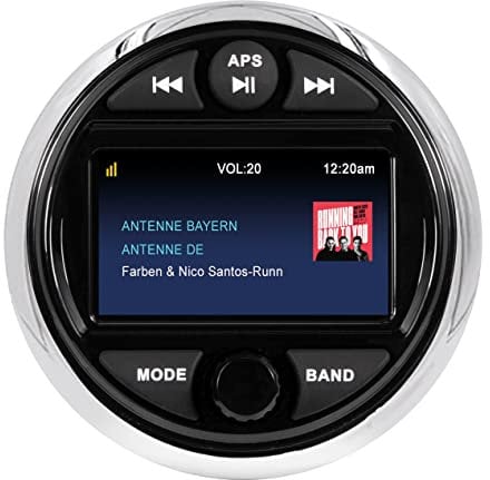 ESX VMR301 | Marine Media Receiver mit 3-Zoll Farbdisplay und DAB+