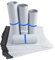 HVDHYY 100 Versandbeutel Plastik Klein Versandtaschen Selbstklebend, Blickdicht, Wasserdicht und Manipulationssicher Versandtüten 130mmX240mm/B6, 150mmX270mm/A5, 200mmX300mm/A4, 250mmX350mm/B4