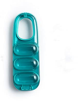 Agitador De Bolas De Arroz Molde de Bola de arroz Baby Shaker Ball Ball Arrofacto Herramienta de Modelado de arroz for niños (Color : Azul, Size : 18.5x6.2cm)