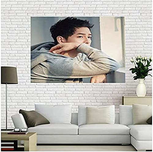Poster Song Joong Ki Schauspieler Star Poster Porträt Bilder Poster Und Drucke Kunst Wand Leinwand Malerei Home Decor 50X70Cm Kein Rahmen