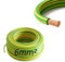 ENVIRON- Erdungskabel 6mm² [1-500m] H07V-K Einzelader Litze Leitung Einzelader flexibel Kabel Erdung (Grün-Gelb) (40 Meter)