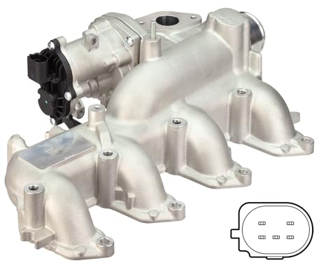 DELPHI EG10451-12B1 AGR-Ventil Abgasrückführungsventil ohne AGR-Kühler Kompatibel mit FORD MONDEO IV Turnier BA7 1563296 4M5Q9424CD