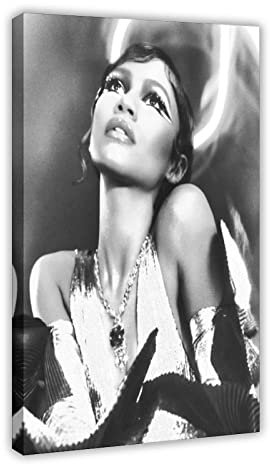 EMIGOS Exklusives Kunst-Poster Zendaya auf Leinwand, 60 x 90 cm, 17 Stück