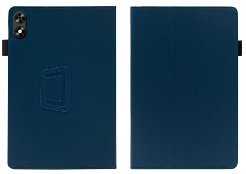 INSOLKIDON Compatible avec Coque UMIDIGI G1 Tab/G2 Tab/G3 Tab 10.1 inch Tablet Étui de Protection Pliable Housse Cuir Case Cover avec Fonction Sommeil/Réveil Automatique Fonction Support (Bleu foncé)