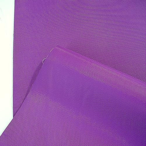 TOLKO 1m Lederimitat mit Feiner Struktur Optik | weiche Premium Meterware | für Stuhl Bank Sessel Sofa Sitzbezug 125cm breit | Kunstleder Bezugstoff Polsterstoff Polsterbezug Möbelstoff (Flieder)
