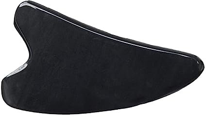 PartyKindom Massagestab Aus Horn Gua Sha Scraping Plate Für Gesichts Körpermassage Natürliche Hornmassageplatte Für Entspannende Anwendungen Zu Hause Salon Für Nacken